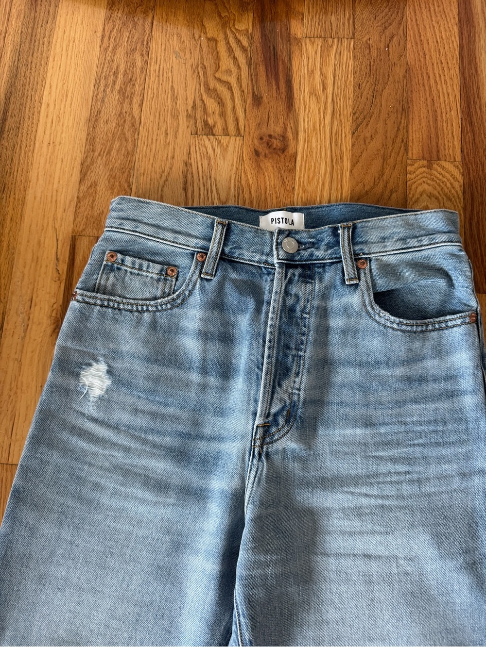 PISTOLA CASSIE SUPER HIGH RISE STRAIGHT JEAN - Picture 2 of 5